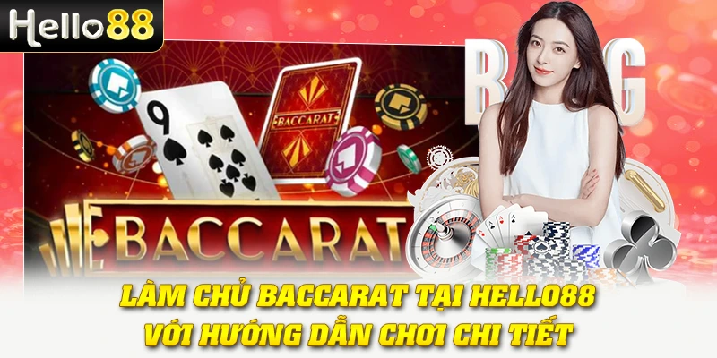 Baccarat Online Tại Hello88 - Chinh Phục Bàn Chơi Đỉnh Cao 3 Làm chủ Baccarat tại Hello88 với hướng dẫn chơi chi tiết